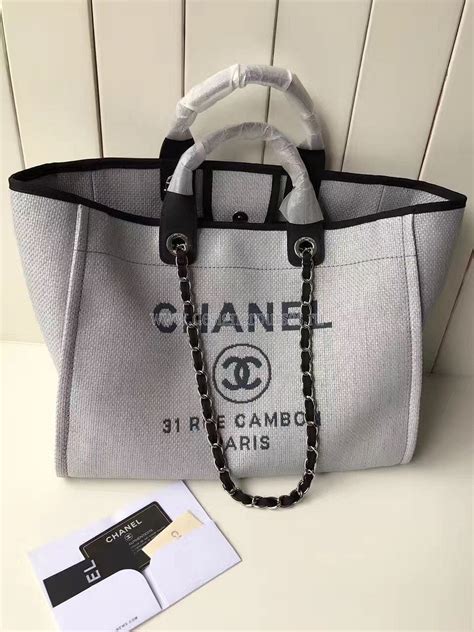 canvas chanel bag replica